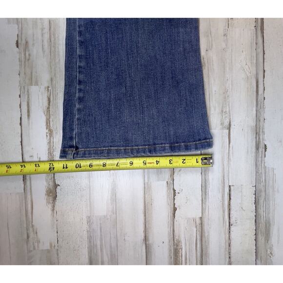 Tommy Hilfiger Jeans Women Size 6 2005 Flared Leg Leather Patch Stitched Pocket - Picture 11 of 12